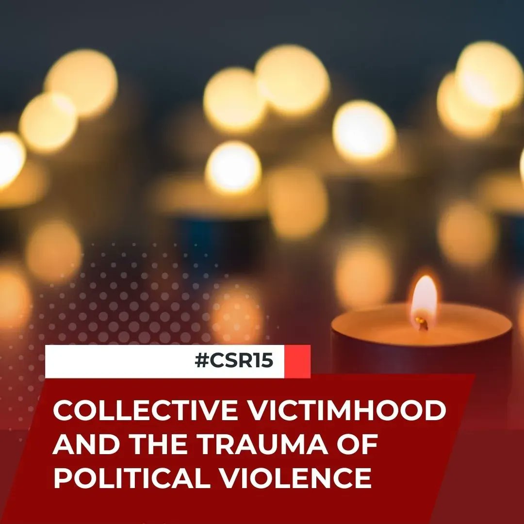 crest_research's tweet photo. How is victimhood experienced, politicised and mobilised post-conflict?

⬇️ https://t.co/ICm3p6GK2j 

✍️Authors: Carmel Joyce &amp; Orla Lynch (@OrlaLynch_ol)

#CSR15 #Trauma #Victimhood https://t.co/xqq7hMZdVV