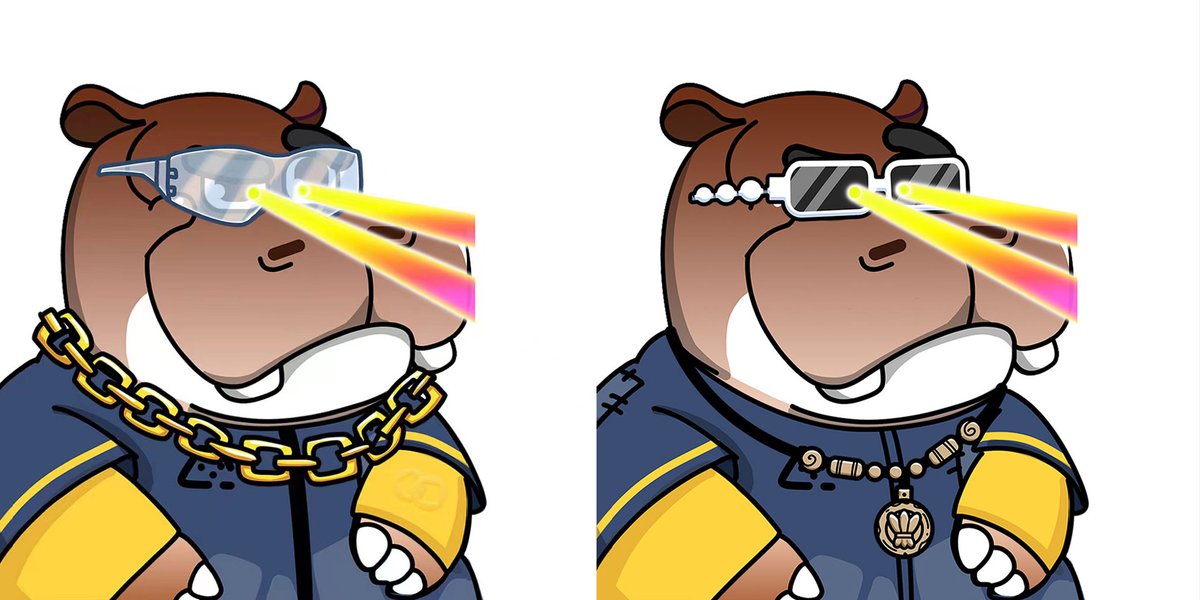 Hippo looks similar in the pic below... 🤔

Spot the difference! 👀And⭕️in comment！

#NFTs #NFTCommunity #Hippoclub