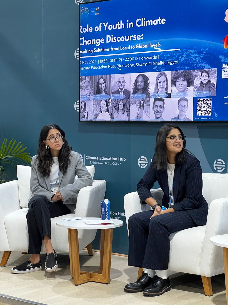 Anvi Fenn and Anya Fenn, Co-Founders of <a href="/EGSjournal/">EvergreenStory</a>, said, “As Indian-origin high school students in the US, we have been most impressed with how aware and conscious our peers in India are about climate change."