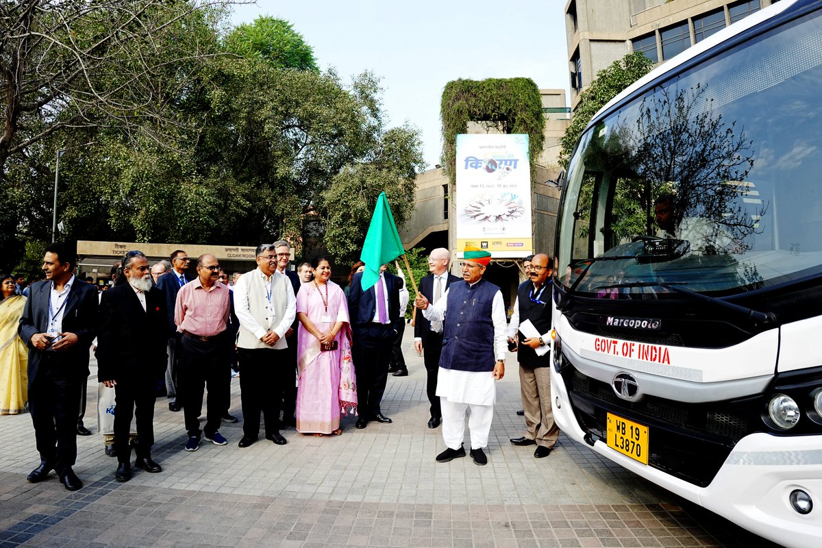 National Council of Science Museums-NCSM (@ncsmgoi) on Twitter photo Today, Shri <a href="/arjunrammeghwal/">Arjun Ram Meghwal</a> Hon'ble Minister of State for Culture and Parliamentary Affairs, inaugurated the travelling exhibition Vaccines: Injecting Hope at <a href="/SciMuseumDelhi/">National Science Centre Delhi</a> a unit of <a href="/ncsmgoi/">National Council of Science Museums-NCSM</a> <a href="/MinOfCultureGoI/">Ministry of Culture</a>
#VaccinesInjectingHope #VaccineSavingLives #IndiaUKTogether Today, Shri <a href="/arjunrammeghwal/">Arjun Ram Meghwal</a> Hon'ble Minister of State for Culture and Parliamentary Affairs, inaugurated the travelling exhibition Vaccines: Injecting Hope at <a href="/SciMuseumDelhi/">National Science Centre Delhi</a> a unit of <a href="/ncsmgoi/">National Council of Science Museums-NCSM</a> <a href="/MinOfCultureGoI/">Ministry of Culture</a>
#VaccinesInjectingHope #VaccineSavingLives #IndiaUKTogether