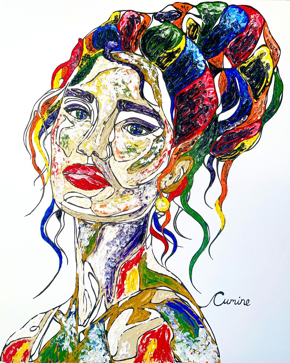 "Lady Mars" 

“Women are like teabags." "We don’t know our true strength until we are in hot water.” 

—Eleanor Roosevelt, First Lady

#women #ArtisticofSociety  #Oilart #power