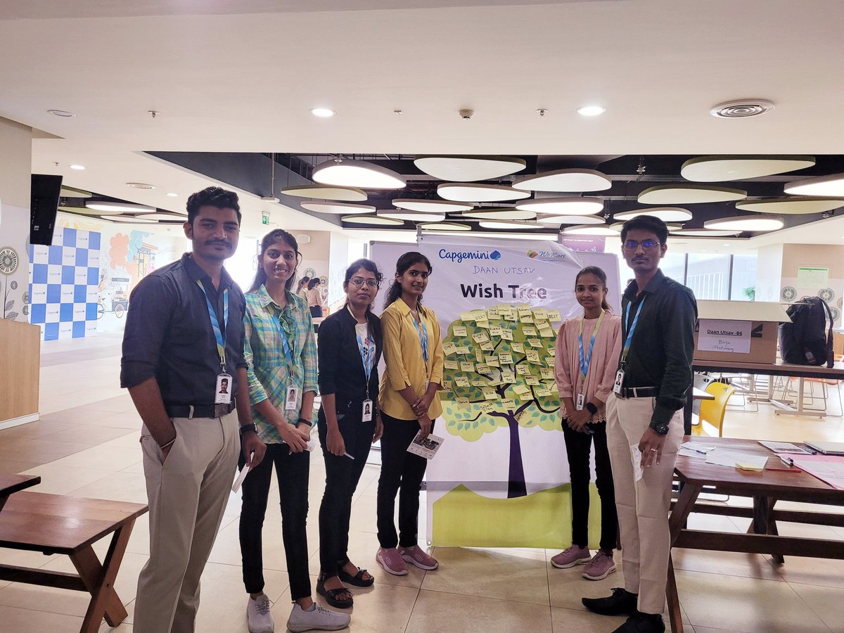 swapnildsp2000's tweet photo. Wekare is an employee run and funded Registered Society It was founded in 2004 by a batch of new joiners with a thought of giving back to the community in whatever little ways possible. Today, Wekare has grown exponentially in term of volunteers, scope of engagement. 
#capgemini https://t.co/MbzVNKmrOr