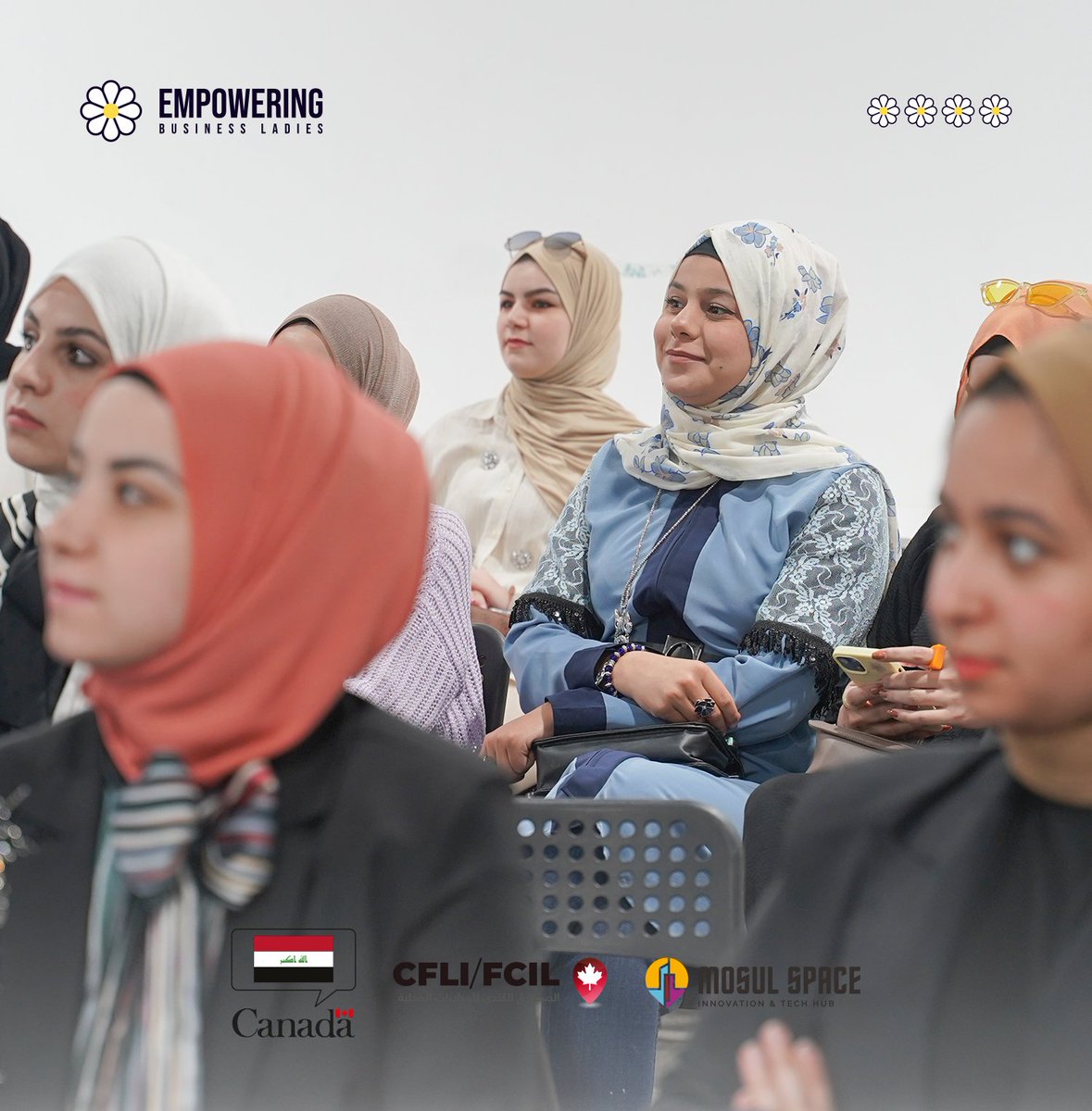 بداية برنامج تمكين سيدات الاعمال في نينوى بالشراكة مع الصندوق الكندي للمبادرات المحلية

يهدف المشروع لتمكين 20 سيدة أعمال على تنمية مهاراتهم بالجوانب التقنية وإدارة الأعمال والتسويق ودعمهم للعمل على تطوير مشاريعهم الخاصة.

#MosulSpace #CFLI #Canada