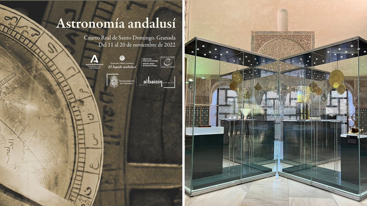 AgenciaAlbaicin's tweet image. «Astronomía Andalusí». Una muestra excepcional  realizada con los fondos patrimoniales @legadoandalusi en el interior de la #qubba del @CuartoReal  que solo podrás disfrutar esta semana, con motivo del #DíaPatrimonioMundial➡️bit.ly/3GfV6dU
