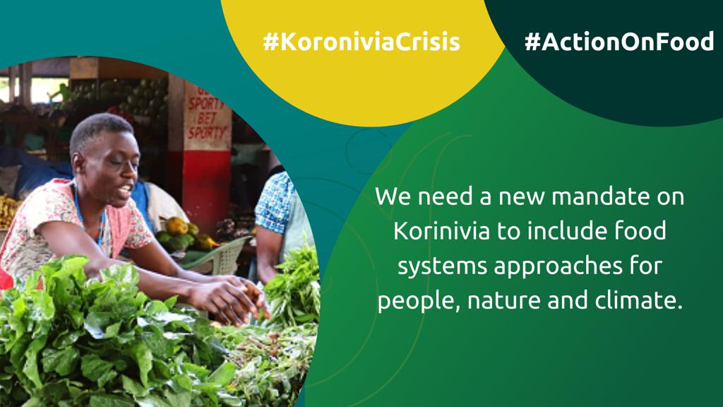 WWFLeadFood's tweet photo. Join the community of global food organisations urging inclusion of food systems in a new mandate on Koronivia. It is absolutely critical!!

Share our open letter to #COP27 negotiators + ministers - for people, climate and nature.
https://t.co/4NEKHUUR2o

🚨 #KoroniviaCrisis https://t.co/ZiklfVSYxU