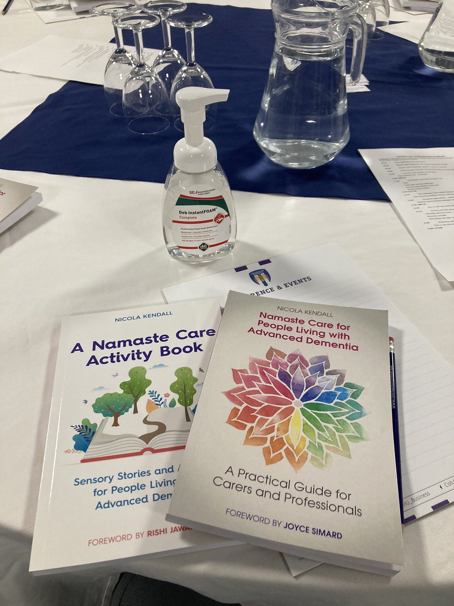 ProsperHF's tweet photo. All set up ready for our residential care home workshop on Namaste Care for People with Advanced Dementia, delivered by the fantastic educational team at @StHelenaHospice https://t.co/TpbEjOGvzg