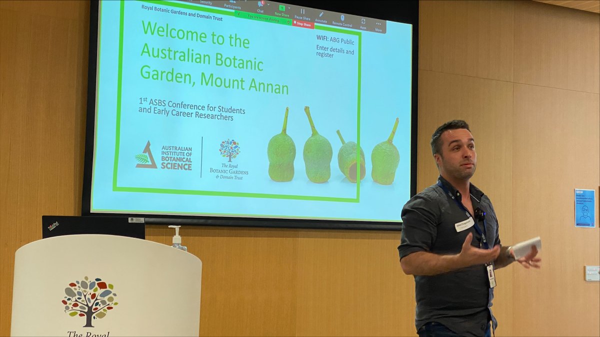 The best and brightest young #botanists gathered at the Garden today to showcase their latest projects at the Australasian Systematic Botany Society's first Student and Early Career Researcher conference 🌿🔬 @Cycadales @denise_ora @hsauquet_rbgsyd @ASBS_botany