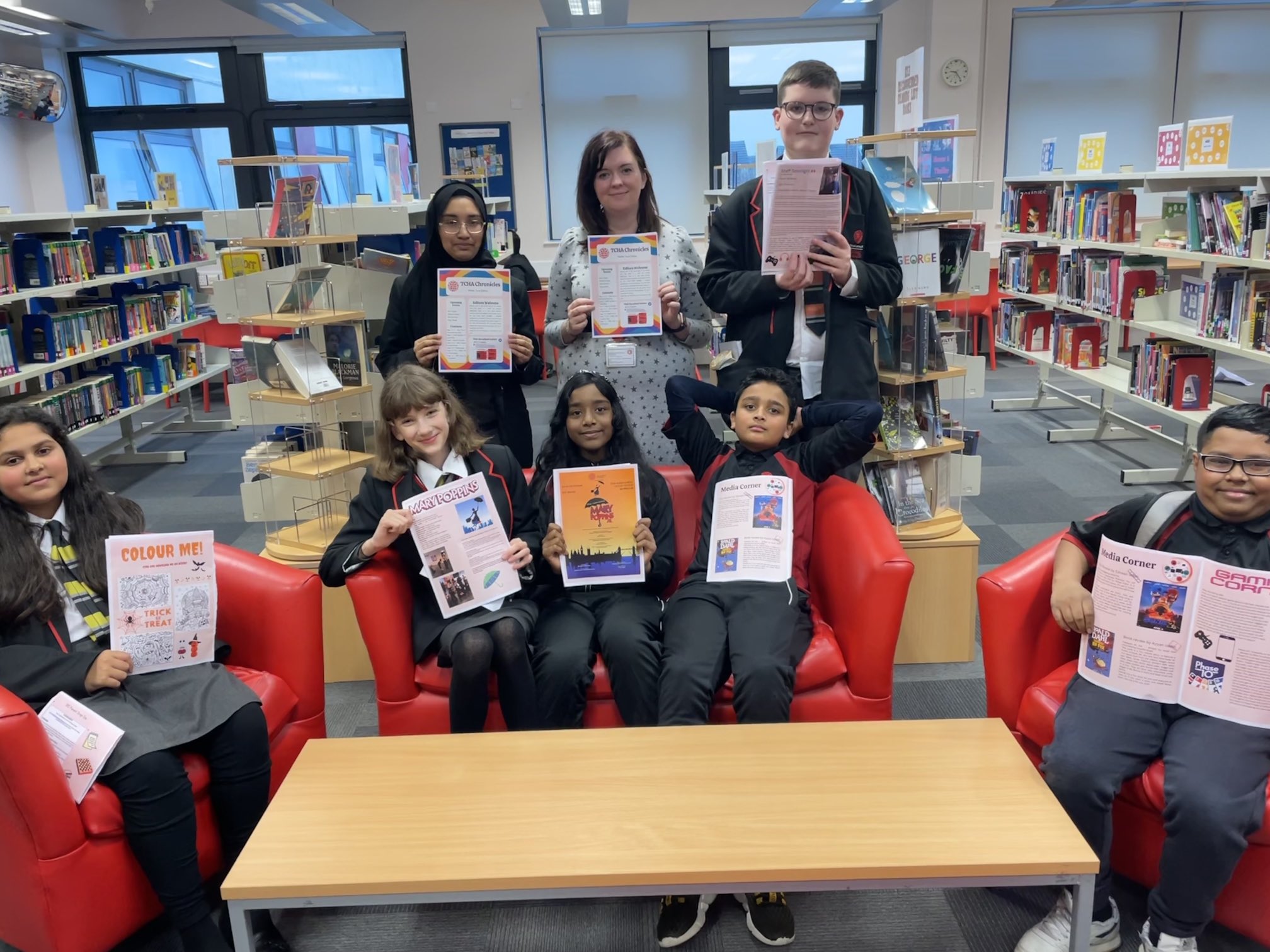 The Chalk Hills Academy on Twitter "Newspaper club met in the LRC last