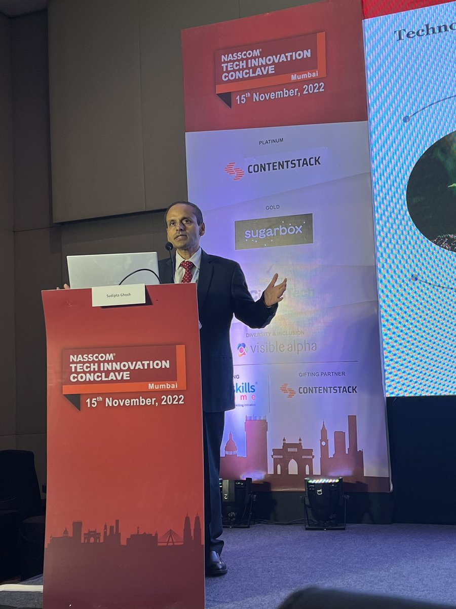 nasscom_member_'s tweet photo. “Climate emergency, Investor Pressure, Regulatory Action & Changing Expectations are the 4 key drivers for #ESG transformation in business" @SGhosh_IN @PwC_IN discussing ESG-led business transformation at #NTICMumbai.
#DecodeWithNASSCOM https://t.co/9e0ILMRa0M