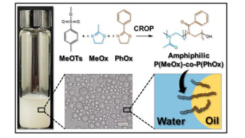 Are amphiphilic PAOx capable of stabilizing oil/water interfaces? Read the answer in 
sciencedirect.com/science/articl… @Hoogenboomgroup <a href="/CMaC_UGent/">CMaC</a> <a href="/ResearchUGent/">Ghent University Research</a>