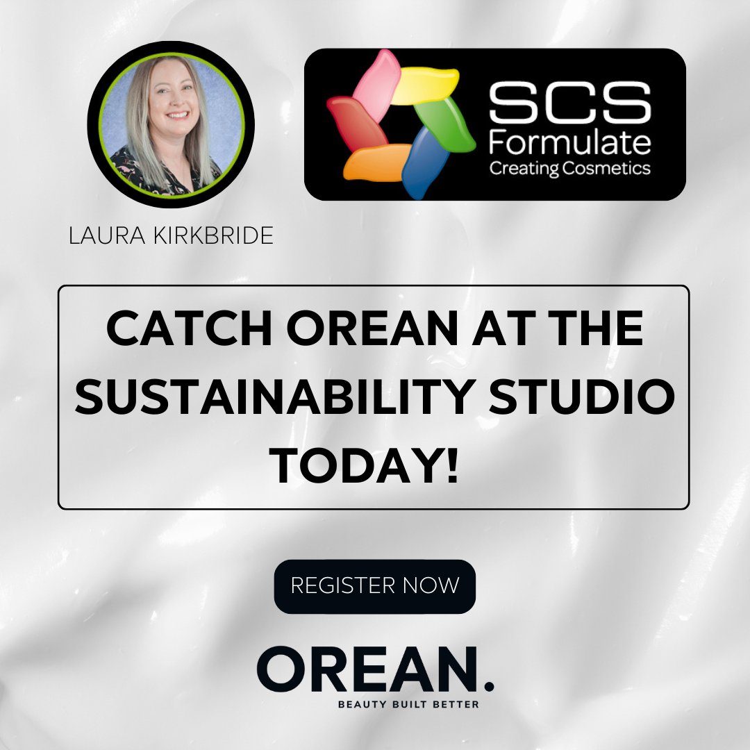 weareorean's tweet photo. Did you sign up already? 

On the 15th of November at 11:30 AM, our talented Technical Director - Laura Kirkbride, will give a talk at SCS regarding sustainability in Contract Manufacturing

To sign up, visit https://t.co/enwRyPa9Qp https://t.co/mD0LozrLeT