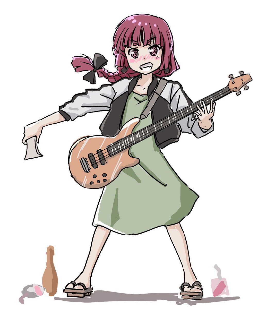「20m/rkgk廣井さんのバチ型ピックかっけえ#ぼっち・ざ・ろっく 」|OGA-SAN🔭🎸🎨観測結束絵描き垢のイラスト