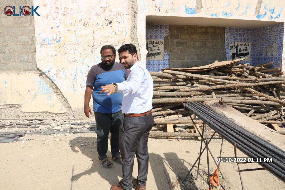 click_2019's tweet photo. The environment &amp; social safeguards team of PIU-CLICK LGD, visited the construction site of Rehman Baba Stadium, District West &amp; Lal Sports Football Ground, District East, to inspect the progress &amp; ensure the implementation of environment, health &amp; safety standards at both sites. https://t.co/eZYqxvnD10
