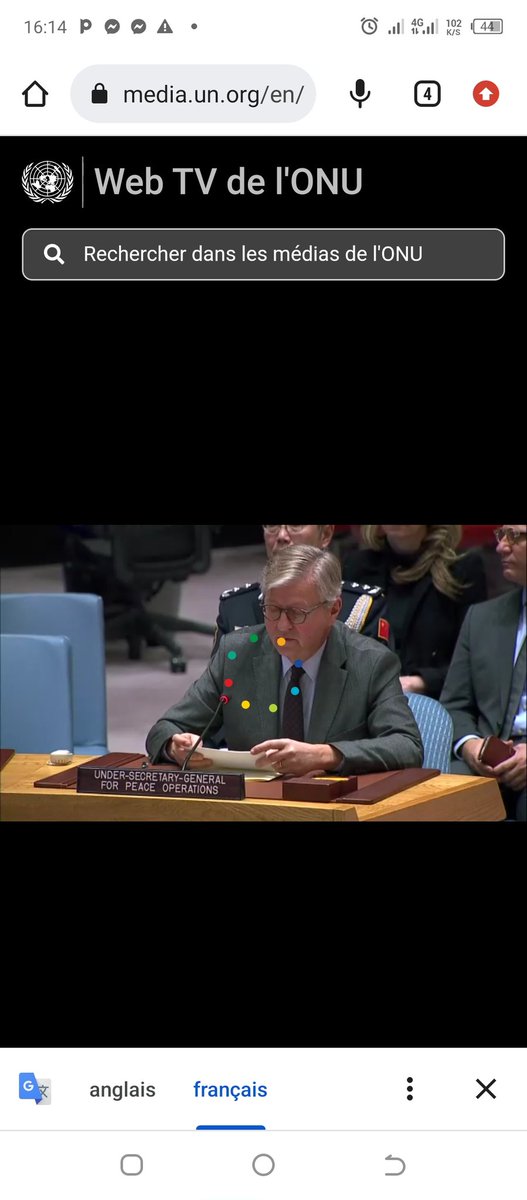 MonuscoPolice's tweet photo. Les ressources humaines, la dimension du genre et le renforcement des capacités au centre de l’intervention par teams du chef de la  @MonuscoPolice  à L’occasion de la 17 éme semaine de la Police des Nations Unies du 14 au 18/11/22 à New York . https://t.co/p7qlweHRcI