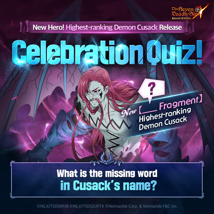 7 Deadly Sins Demons Names