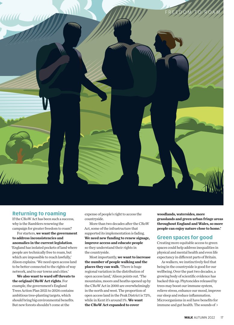 The Ramblers has its roots at the heart of the ‘right to roam’ movement of the 1930s – read all about how, to this day, we’re still working as hard as ever to expand your freedom to roam! bit.ly/2OdtqbO