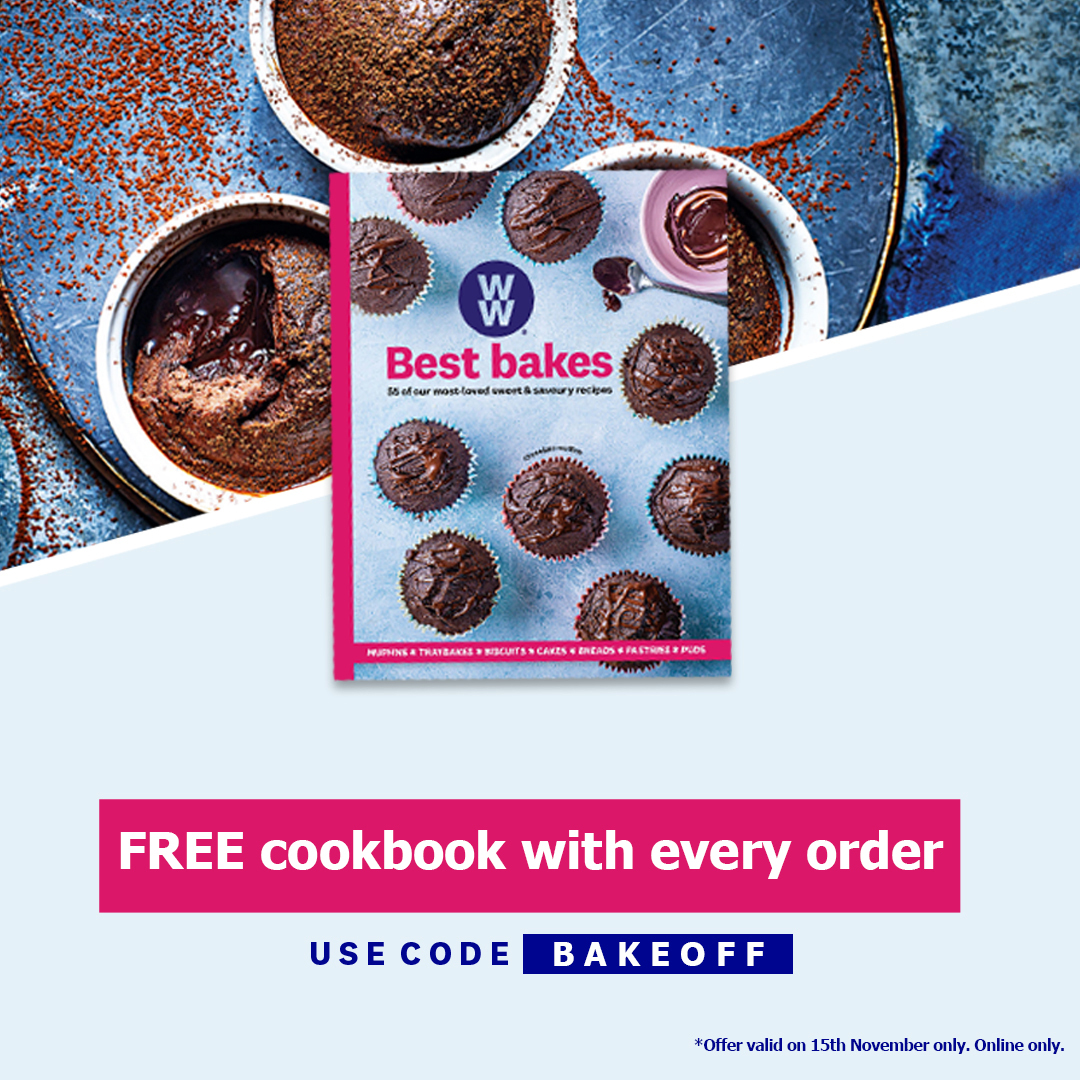 GBBO Final tonight means it's time to put your baking hats on! 👩‍🍳 Valid TODAY ONLY, get a FREE Best Bakes Cookbook with every order! Use code 👉 BAKEOFF bit.ly/3hHIxOd