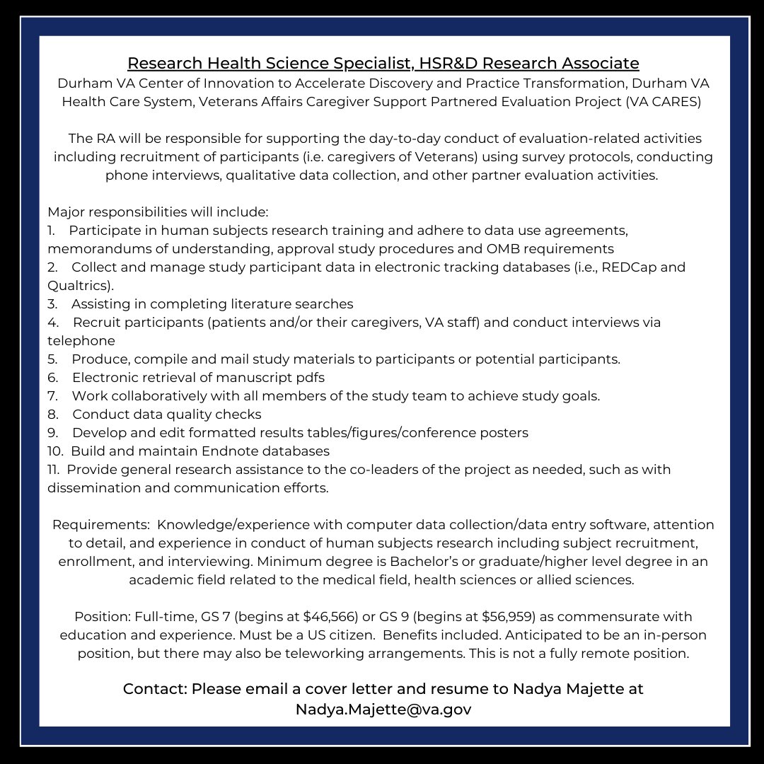 BlkResearcher's tweet photo. If your company has a position announcement that you would like to be shared with the ABR community listserv of Black Researchers, send details to opportunities@blackresearchers.org!

#researchjobs #blackwomeninresearch #blackmeninresearch #blackinpublichealth #blackresearchers https://t.co/FS5VmAFtVE