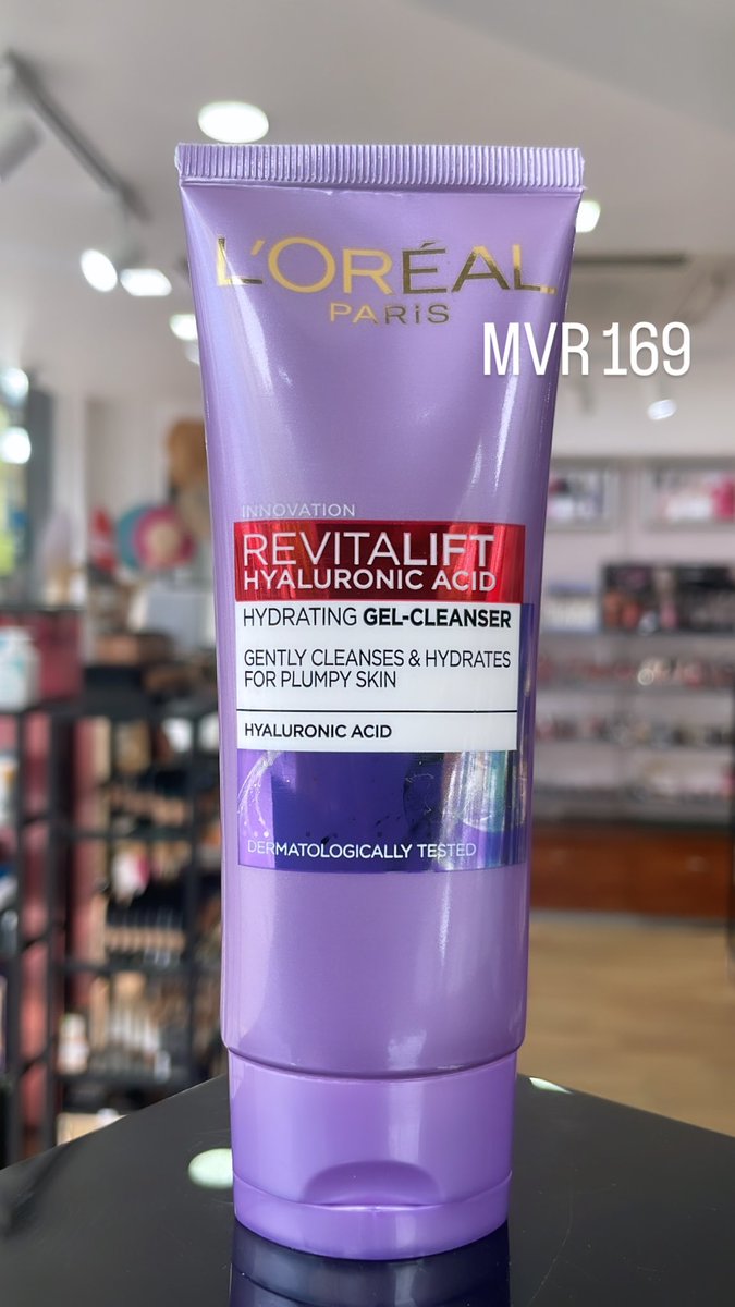 L’Oréal Revitalift Hyaluronic Acid Hydrating Gel Cleanser.
To place your order👇🏼
instagram.com/repute.mv?igsh…