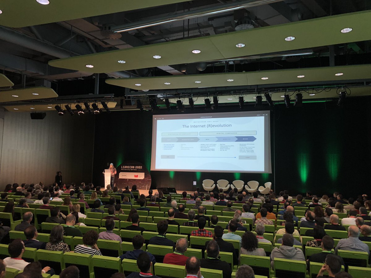 gcjordi's tweet image. Inaugurada #LibreCon2022! @librecon