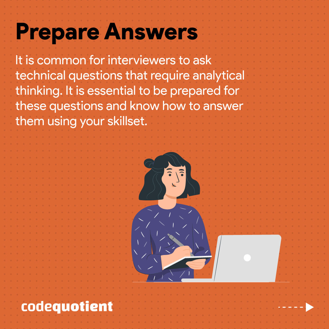 CodeQuotient's tweet image. These interviews determine whether you have the necessary skills for the job
To prepare for them, you must take time and study all the concepts so that when you’re giving an interview, you can answer them confidently
#CodeQuotient #SuperCoder #SuperCoderProgram #Coding #JobReady