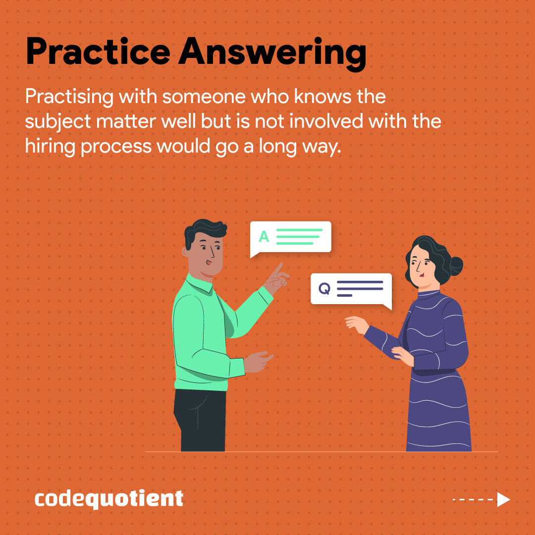 CodeQuotient's tweet image. These interviews determine whether you have the necessary skills for the job
To prepare for them, you must take time and study all the concepts so that when you’re giving an interview, you can answer them confidently
#CodeQuotient #SuperCoder #SuperCoderProgram #Coding #JobReady