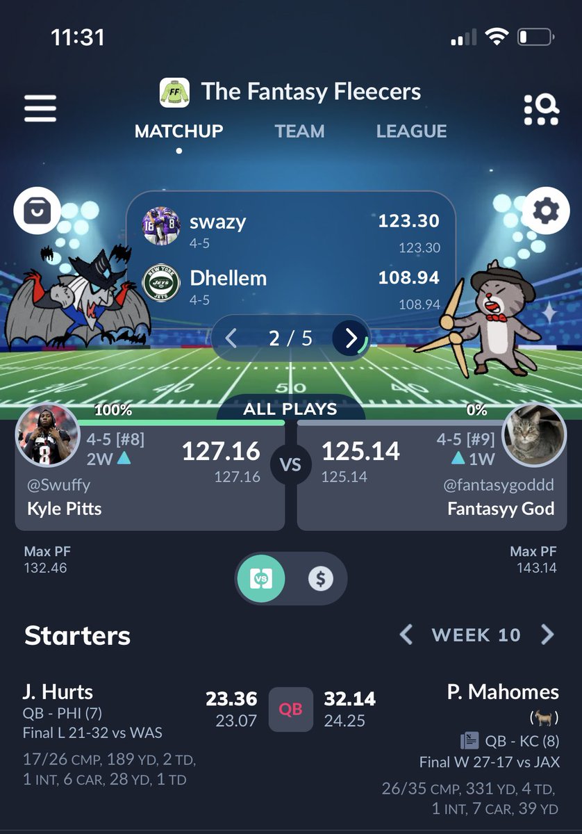 The Fantasy Fleecers tweet media