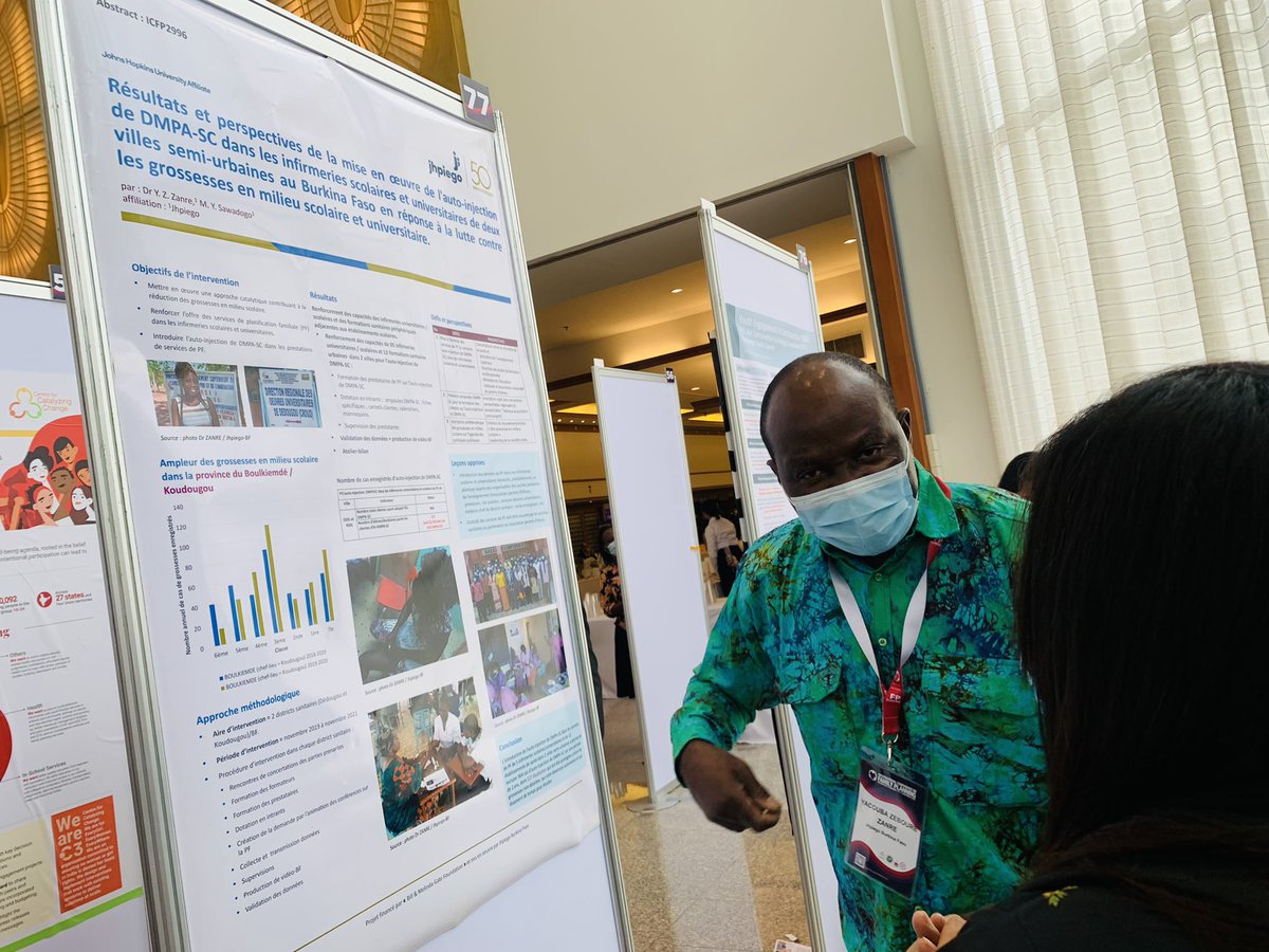 DMPASCNow's tweet photo. Au #stand77, Dr Zanré vous parle des résultats et perspectives de l’implémentation de l'AI du #DMPASC dans les Infirmeries/centres médicaux scolaires et universitaires de deux villes semi-urbaines au #BurkinaFaso
#ICFP2022
Visitez-nous ! https://t.co/RzjMUbuRWn