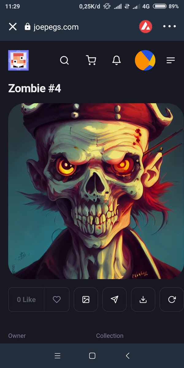 Thank you very much for your giveaway <a href="/UndeadDAO/">Undead DAO - NFTS on #avax</a> 
I like this very much ❤️ it is one of the best day ever 💞🤗❤️