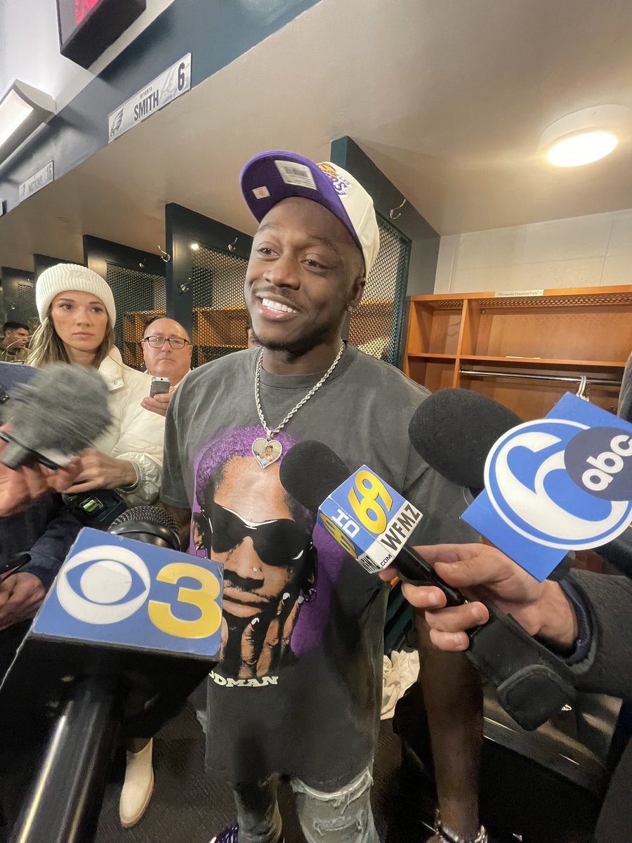 A.J. Brown is in good spirits postgame. 

“This 17-0 shit is finally over with.”

Brown said bad games are part of the NFL, acknowledges self-inflicted mistakes hurt the Eagles. 

“If you’re expecting me to have a frown, that’s not who I am.”