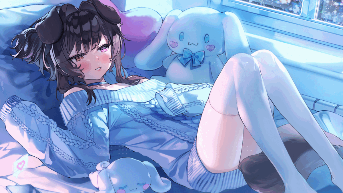 snoozychu's tweet photo. dreamy night ♫ @lilypichu cover
waiting room: https://t.co/lgvyQJdDUF https://t.co/VpBfVwppED