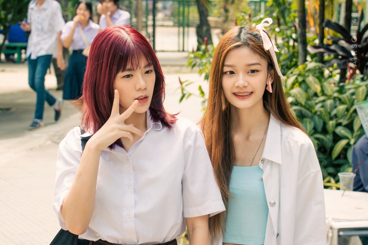 Airsoft_48's tweet photo. How deep in your love ~ 💖🥰
#NeneBNK48 #WeeBNK48
#ThetalesOfSWU
#SWUOPH2022
#Airsoft48 https://t.co/7mrzXUepRK