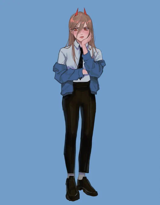 power (glasses &amp; full body ver) #csm 