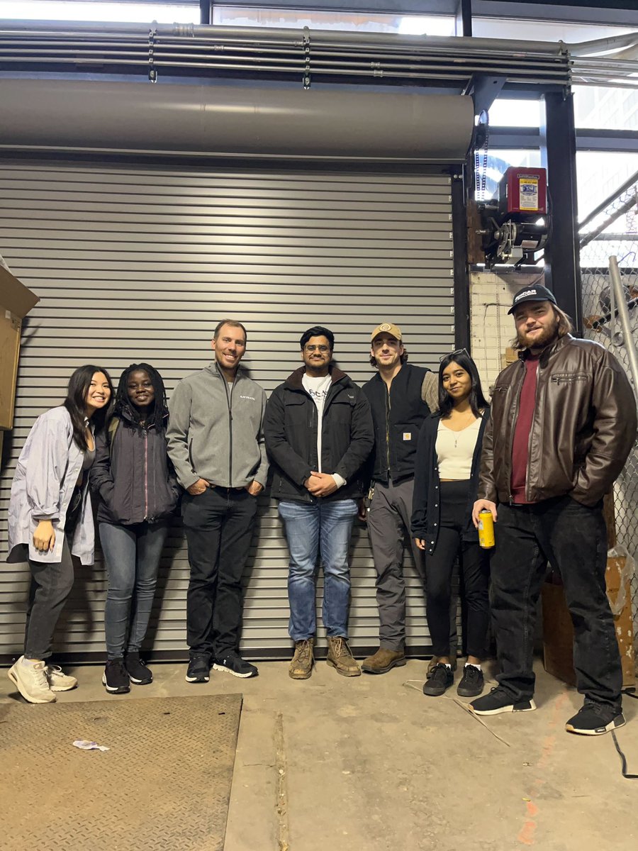 Our GM Mentor Jason Ekelmann visited us last week and toured our workshop. Excited to see where our partnership goes!