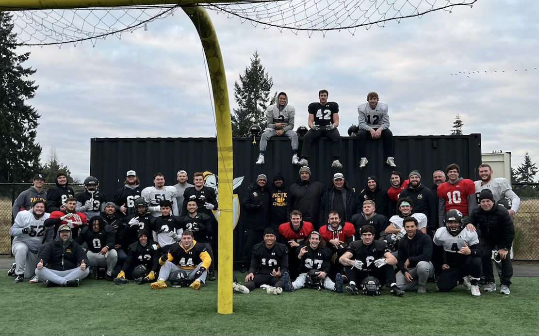 BrantMcAdams's tweet photo. These guys had fun and got the job done. They pursued excellence on the practice field for 4 years. We fell short of our big goals, but our first full recruiting class @PLUFootball built on the classes that came prior to jump from 5th to 2nd in the NWC in 2022. Proud of you!⚔️🏈 https://t.co/6CqnXaWTOv