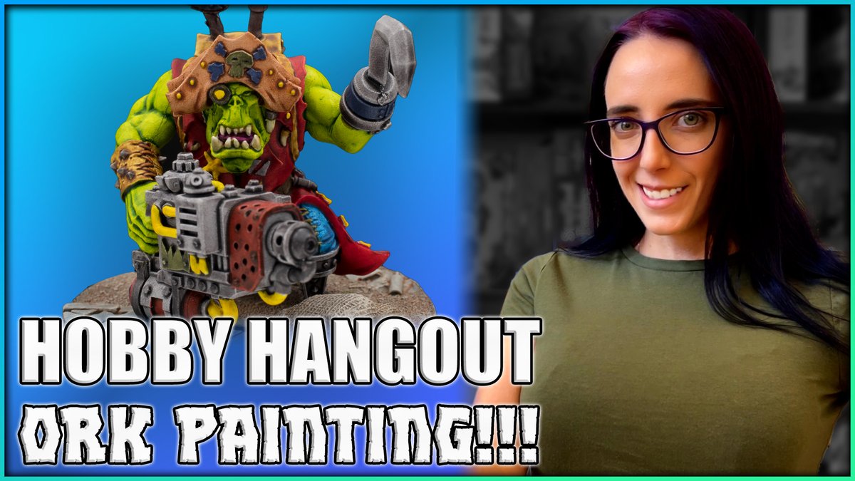 hobby_night's tweet photo. I’m LIVE for the next a few hours! Come hang out with me 👉 https://t.co/d4etv5m6Ht
Today I’m going to painting some of the lovely Orcs I was sent by @KromlechEU!
#NewVideo #NewVideoOut #NewVideoAler #Livenow #livestreaming #HobbyNight https://t.co/R6KQ9KMT2I
