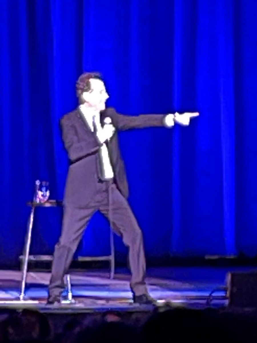 jackdempseyjr's tweet photo. @JerrySeinfeld your show was great. Keep it going. #comedy ✌🏼#standupcomedy #SantaBarbara https://t.co/AgKkNaOBgJ