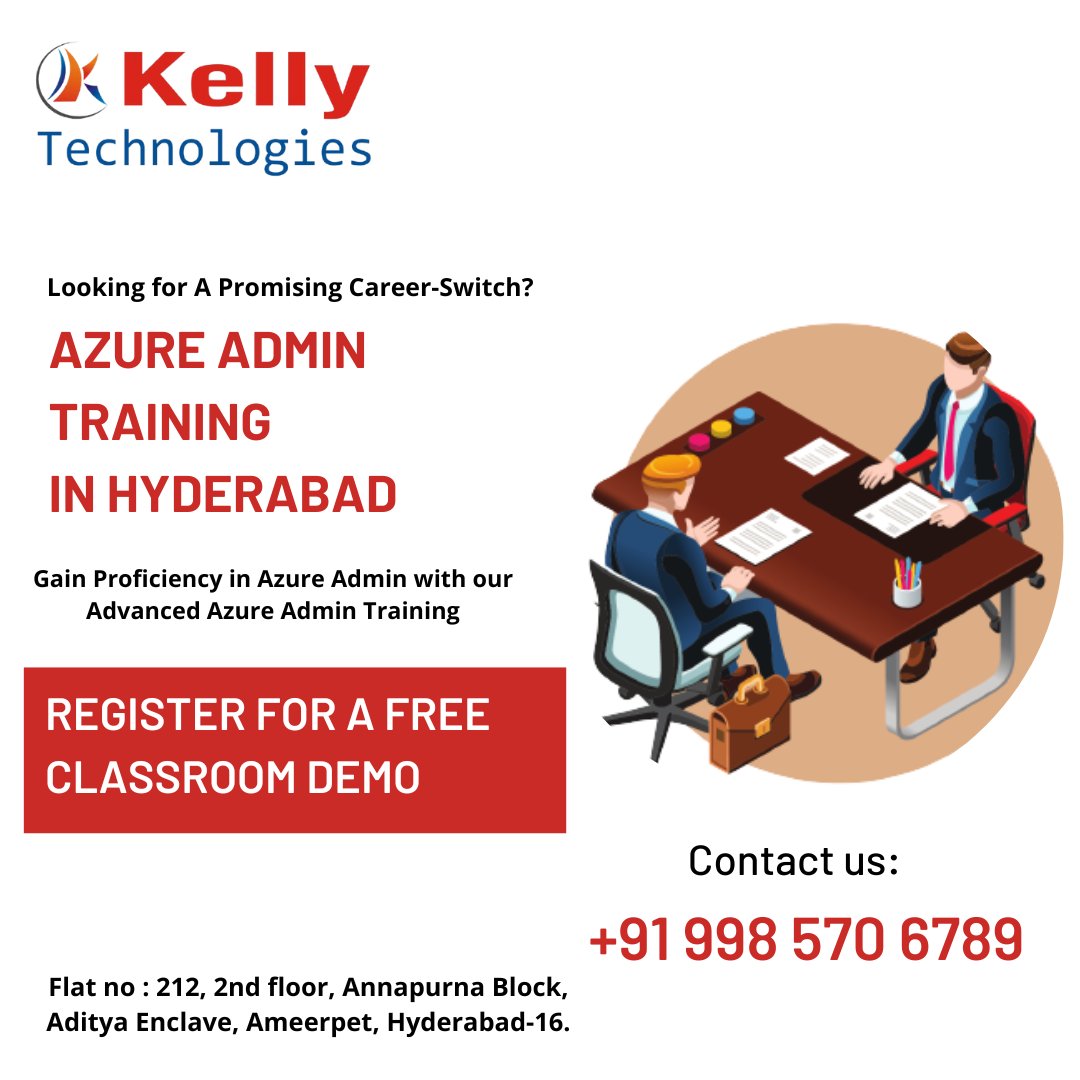 KellyTechno_adm's tweet image. Master the Fundamentals of Azure Admin
Advanced AzureAdmin Course by Industry Experts Join for a free Demo Session
For Free Registration:
forms.gle/xEL3spJkF8LbkE…
For More:
kellytechno.com/Hyderabad/Cour…
#AzureAdminTraining #AzureAdminCourse #Hyderabad