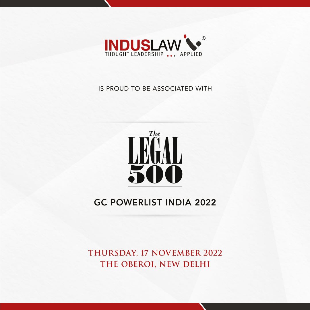 IndusLaw's tweet photo. We are delighted to have the opportunity of honouring the distinguished #GeneralCounsels who have been included in the coveted Legal 500 GC Powerlist of 2022. The GC Powerlist will be made public this Thursday (November 17) at New Delhi.
@thelegal500
#induslaw #gcpowerlist #legal https://t.co/e3hFljvBAs