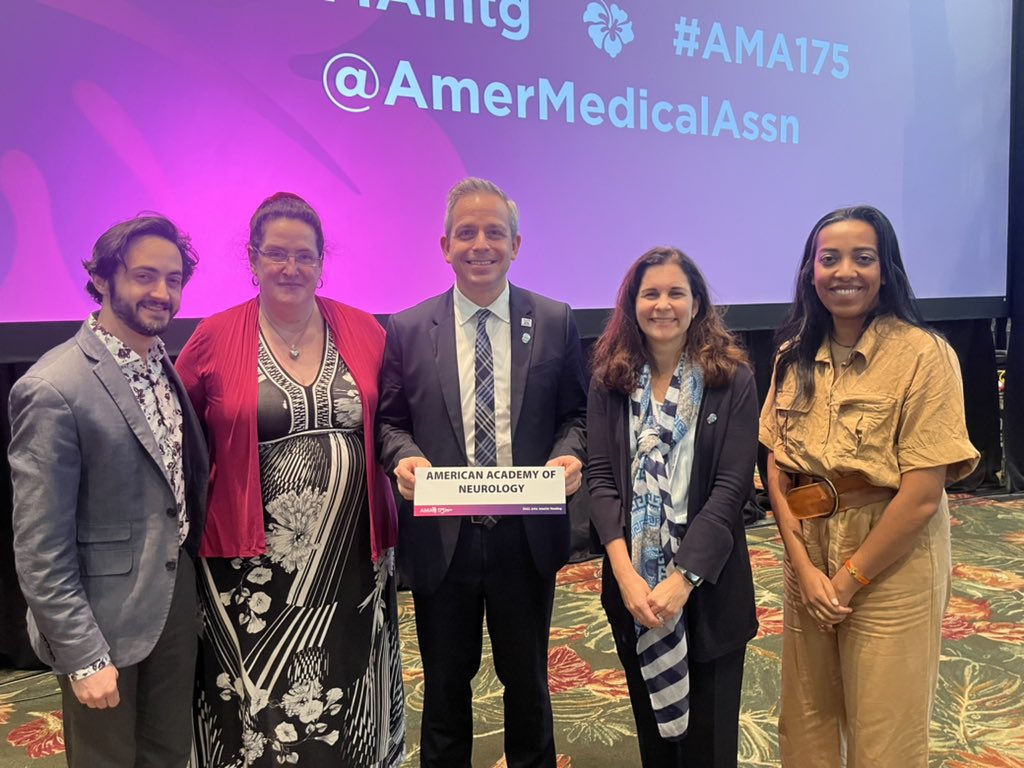 Derek Brandt (@derekbrandtdc) on Twitter photo First day of voting at the #AMAmtg House of Delegates is in the books. Thanks to <a href="/AANmember/">American Academy of Neurology</a> amazing delegation pictured is below, minus <a href="/Drjonsantoro/">Jonathan Santoro, MD</a> (sorry). #AANadvocacy First day of voting at the #AMAmtg House of Delegates is in the books. Thanks to <a href="/AANmember/">American Academy of Neurology</a> amazing delegation pictured is below, minus <a href="/Drjonsantoro/">Jonathan Santoro, MD</a> (sorry). #AANadvocacy