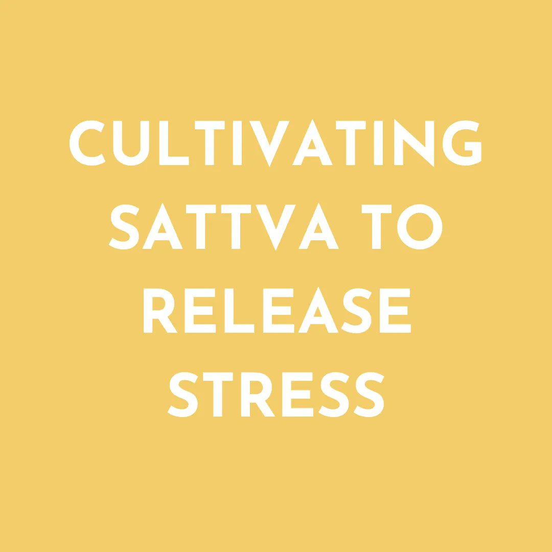 CULTIVATING SATTVA TO RELEASE STRESS
with @florentinalamclark

Sun, November 20, 2022
2:30 p.m. - 5:30 p.m.
£30  

buff.ly/3tmFXQs