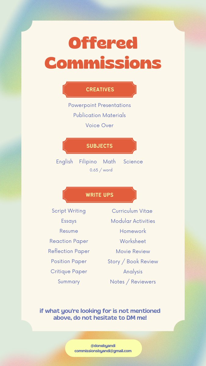 donebyandi's tweet photo. hello, potential client! 🧸
kindly take time to read ✨

for qs / inq, send me a dm! 🫶🏻 https://t.co/WbBtmvQojK