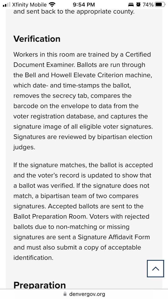 DeeL9876's tweet photo. @th_juanita @AndrewPT16 @CalltoActivism I took this screenshot from the Denver Elections Division website page about election security (https://t.co/8cxcPR9RHW) Other Colorado counties would do the same. https://t.co/3godjLgMeo
