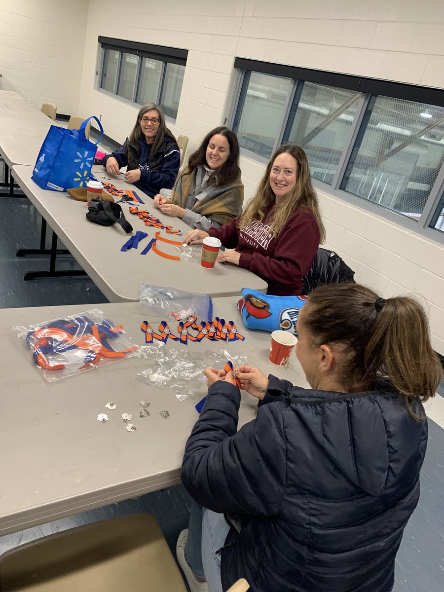 gthl_terriers's tweet photo. When the hockey world comes together, great things happen! Thank you to everyone who generously contributed to our first night of the Ribbon and Sticker Campaign. We’re all wearing our blue and orange because His Fight is Our Fight! Stay strong @matthewmac61 https://t.co/fYkLxh7VJF