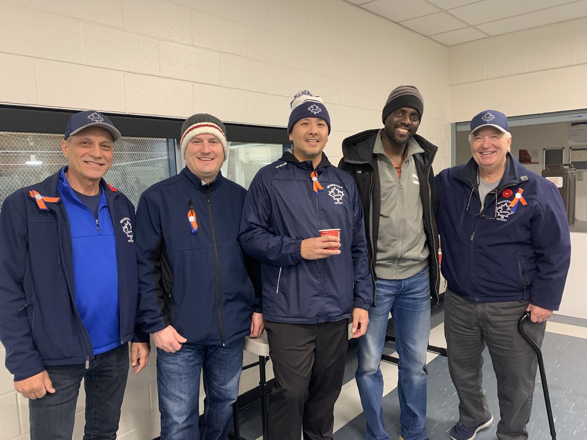 gthl_terriers's tweet photo. When the hockey world comes together, great things happen! Thank you to everyone who generously contributed to our first night of the Ribbon and Sticker Campaign. We’re all wearing our blue and orange because His Fight is Our Fight! Stay strong @matthewmac61 https://t.co/fYkLxh7VJF
