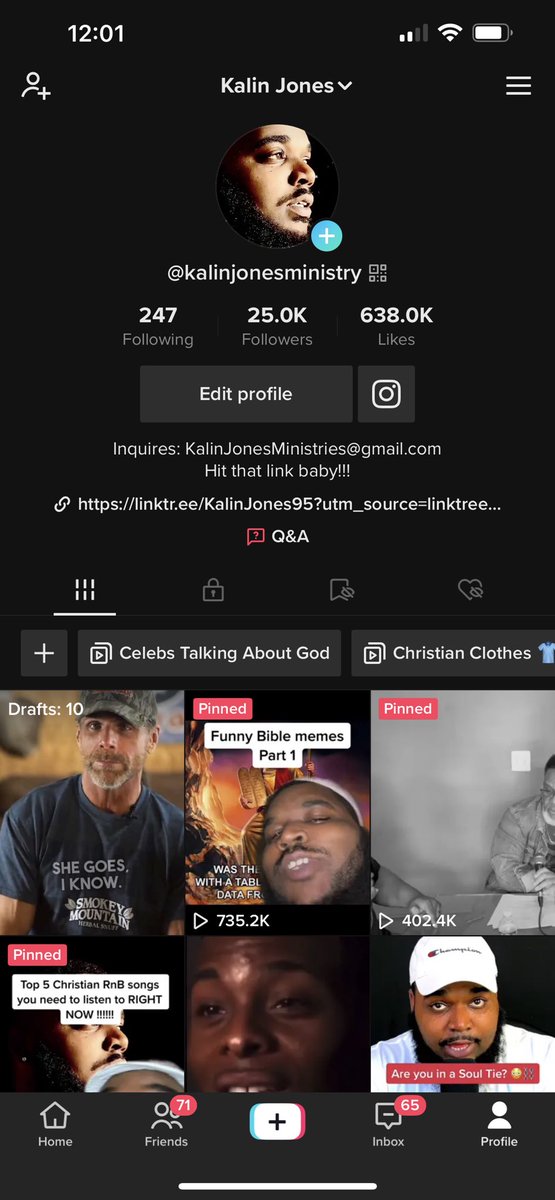 MrMakeItLive's tweet photo. I gotta get 100K by the spring of 2023 https://t.co/TfiDn2gN48