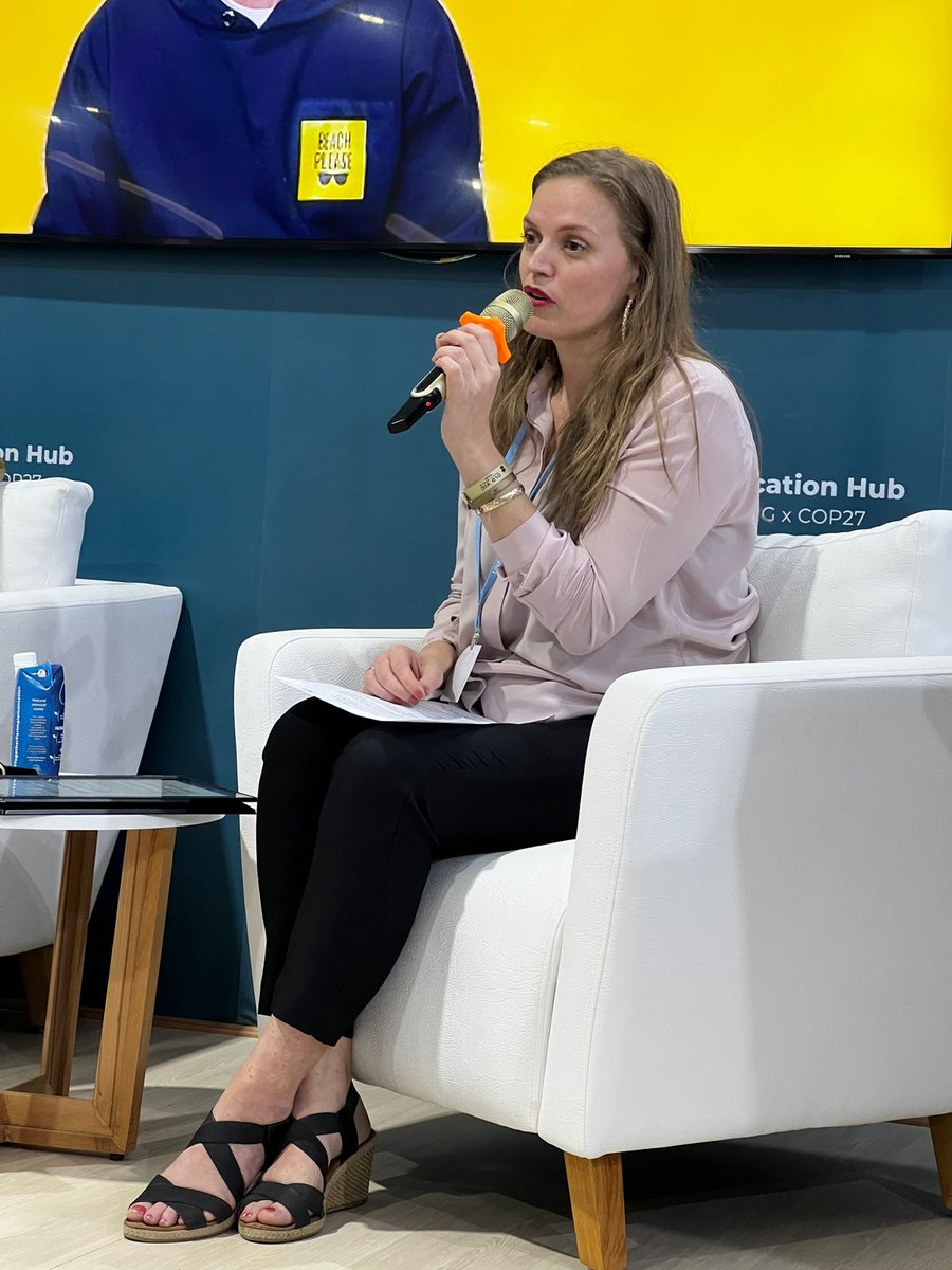 teriin's tweet photo. .@sollazophoniasd, Learning Services Orchestrator, @ClimateKIC, underscored, "We focus on how our capability building can enable activated citizens, educated climate change-makers both in terms of the actual participants themselves but also the teachers and trainers." https://t.co/Rs0fASPqzY
