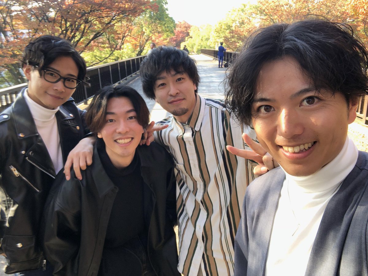 and4_1004's tweet photo. &4Twitterついに開設!!
前田直紀・福原英樹・大橋篤・山川浩太郎の4人組俳優ユニット「&4」です✨
芝居を中心に映像、写真、イベント、お遊び諸々たくさんのワクワクをお届けしていきます‼️
#アンド4
#あんよ
#あんどふぉー
#アンドフォー
#and4 https://t.co/6xwjcSyAbX