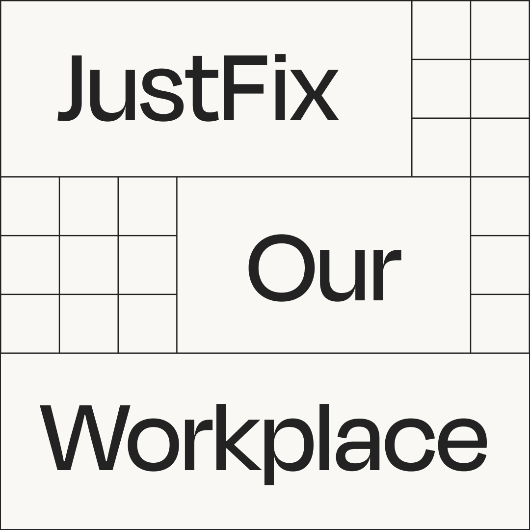 JustfixWorkers's tweet photo. We act through solidarity, collective action, supportive community, and accessible decision making. We envision a workplace that diminishes oppressive power dynamics and ensures a thriving quality of life for all members. https://t.co/mIcHPWPOio