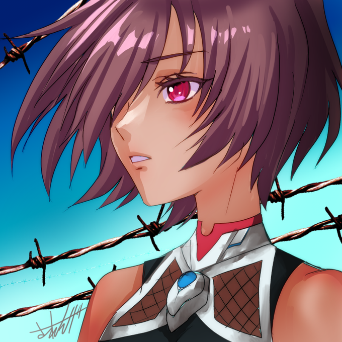 鬼崎きらら　ガレージキット 1/7スケール対魔忍鬼崎きららガレージキット 塗装済み完成品確認用